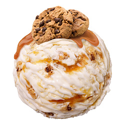 Мороженое пломбир Monterra печенье с карамелью 480 мл