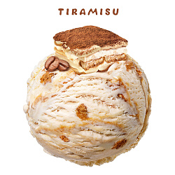 Мороженое пломбир Monterra Тирамису 2,4 л