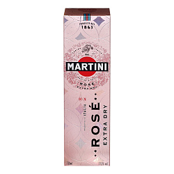 Вино игристое розовое Martini Rose 13,5% 750 мл
