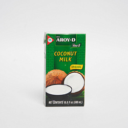 Молоко Кокосовое AROY-D среднее. Эко пышка доставка.