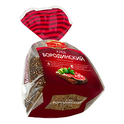 Хлеб Черемушки Бородинский ржаной формовой нарезанный 390 г