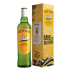 Виски Cutty Sark купажированный 40% 0,7 л Шотландия