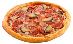 Пицца Pumo С салями прошутто и грибами кардончелли 340 г